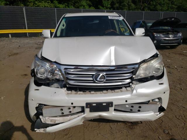 JTJJM7FX0C5048351 - 2012 LEXUS GX 460 PRE WHITE photo 9