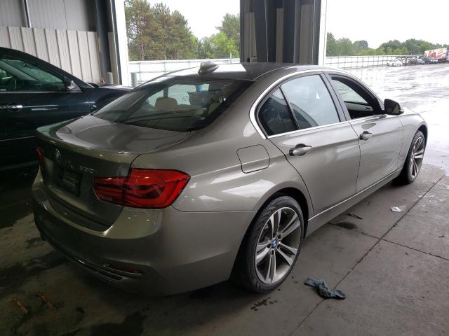 WBA8D9G51HNU59174 - 2017 BMW 330 XI TAN photo 4