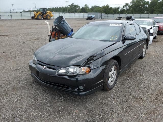 2G1WX15K619288399 - 2001 CHEVROLET MONTE CARL შავი ფოტო 2