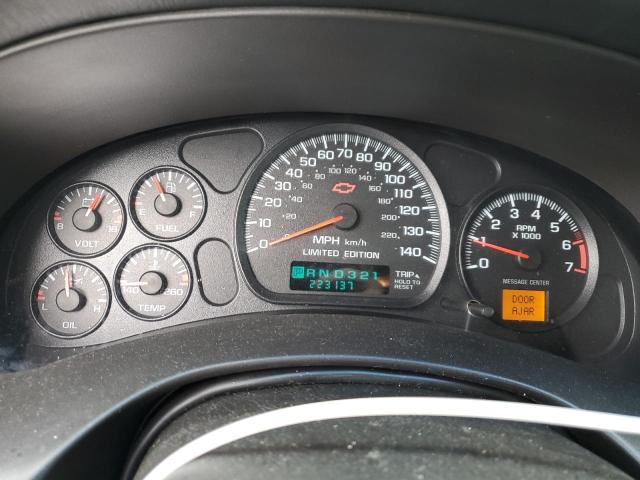 2G1WX15K619288399 - 2001 CHEVROLET MONTE CARL შავი ფოტო 8