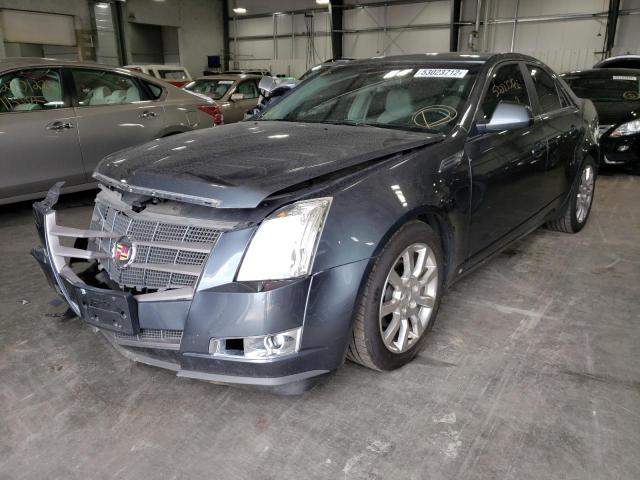 1G6DS57V090165072 - 2009 CADILLAC CTS HI FEA GRAY photo 2