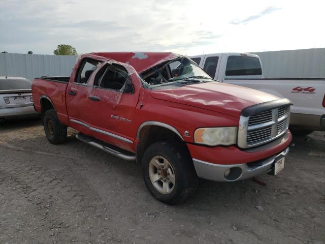3D7KU28C54G119967 - 2004 DODGE RAM 2500 S წითელი ფოტო 1