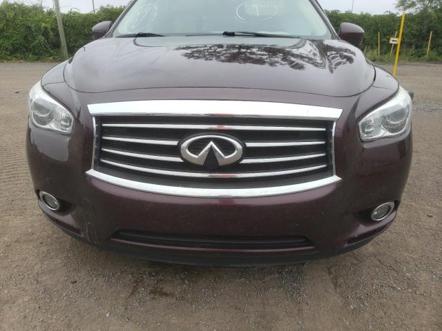 5N1CL0MM5FC534468 - 2015 INFINITI QX60 HYBRI BURGUNDY photo 10