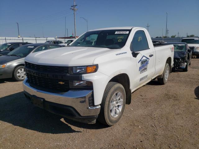 3GCNWAEF9KG161520 - 2019 CHEVROLET SILVRDO LT WHITE photo 2