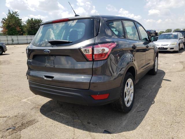 1FMCU0F76JUA95756 - 2018 FORD ESCAPE S GRAY photo 4