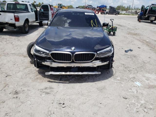 WBAJB9C5XKB287782 - 2019 BMW M550XI  photo 9