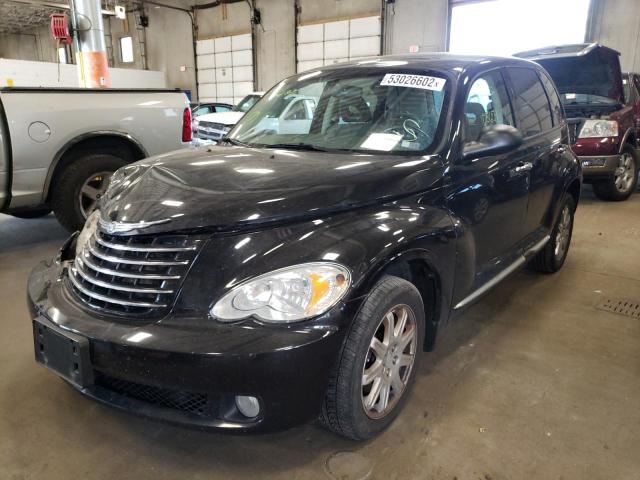 3A4GY5F96AT156116 - 2010 CHRYSLER PT CRUISER BLACK photo 2