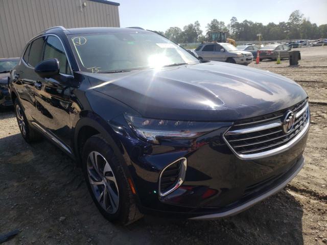 LRBFZNR41MD110409 - 2021 BUICK ENVISION E BLUE photo 1