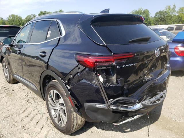 LRBFZNR41MD110409 - 2021 BUICK ENVISION E BLUE photo 3