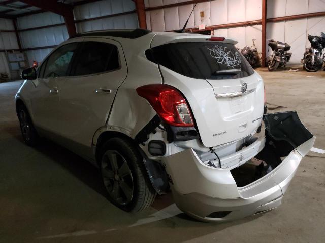 KL4CJCSB0EB644758 - 2014 BUICK ENCORE WHITE photo 3