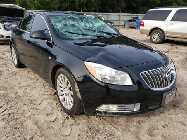 W04GT5GCXB1067926 - 2011 BUICK REGAL CXL BLACK photo 1