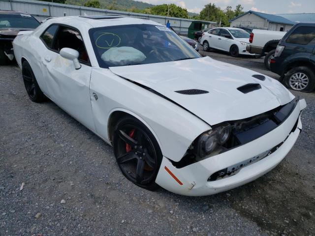 2C3CDZC92HH605844 - 2017 DODGE CHALLENGER WHITE photo 1