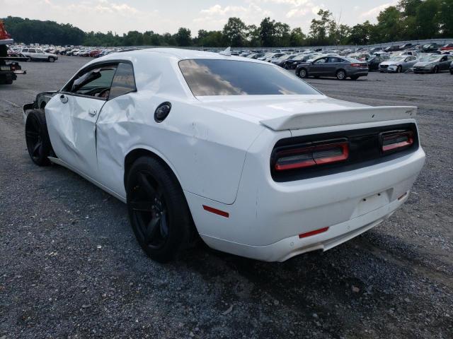 2C3CDZC92HH605844 - 2017 DODGE CHALLENGER WHITE photo 3