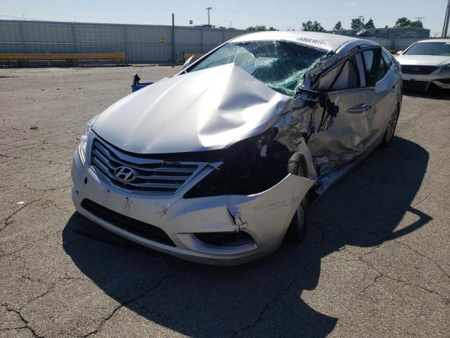 KMHFG4JG5EA347653 - 2014 HYUNDAI AZERA SILVER photo 2