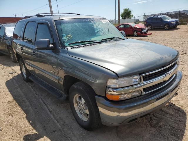 1GNEK13T91J132253 - 2002 CHEVROLET TAHOE GRAY photo 1