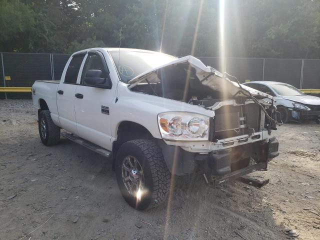 1D7KS28D97J577187 - 2007 DODGE RAM 2500 S WHITE photo 1