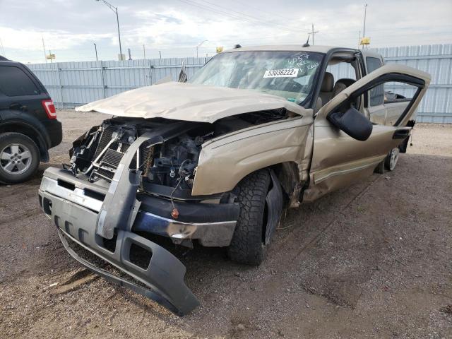 2GCEC19T651195257 - 2005 CHEVROLET SILVRDO LT TAN photo 2