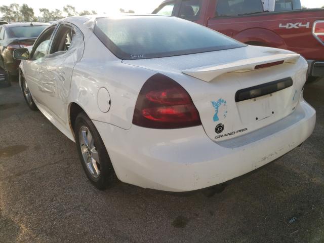 2G2WS542X51279082 - 2005 PONTIAC GRAND PRIX თეთრი ფოტო 3