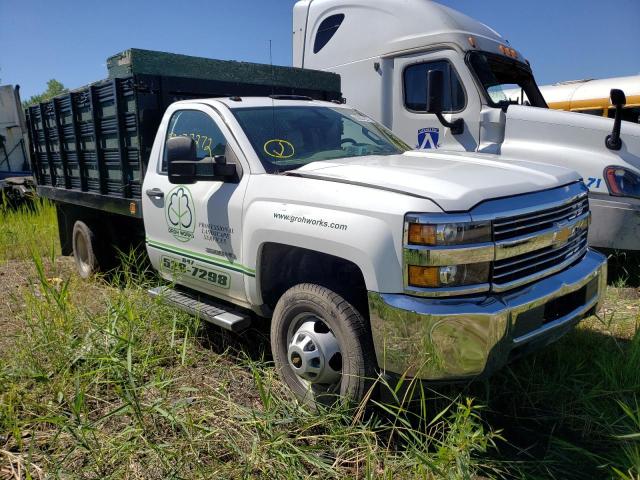 1GB3CYCGXFF557939 - 2015 CHEVROLET SILVERADO WHITE photo 1