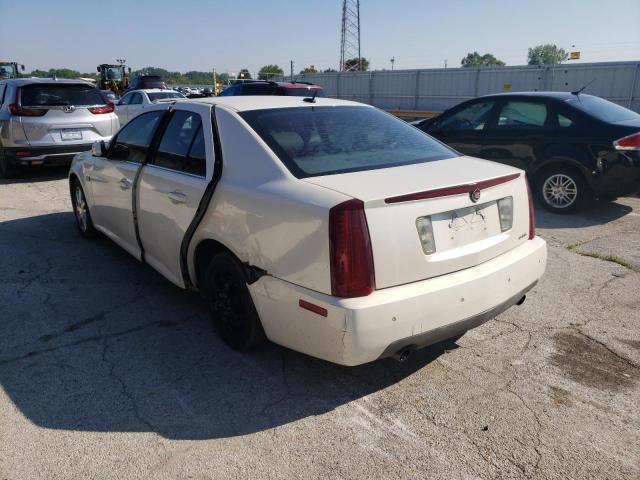 1G6DW677750236743 - 2005 CADILLAC STS WHITE photo 3