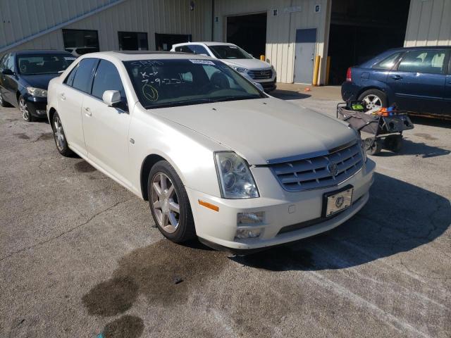 1G6DW677750236743 - 2005 CADILLAC STS WHITE photo 9