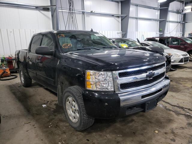 3GCRKSE34AG106836 - 2010 CHEVROLET SILVERADO BLACK photo 1