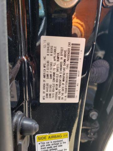 19UUB1F50GA005015 - 2016 ACURA TLX TECH BLACK photo 10