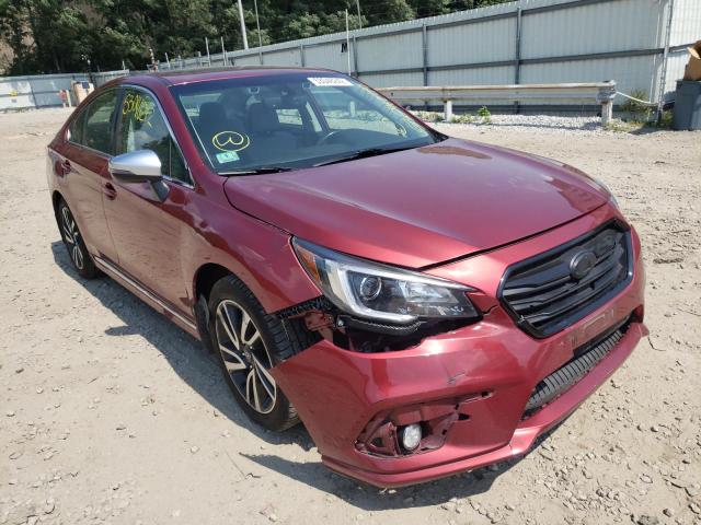 4S3BNAS65K3019906 - 2019 SUBARU LEGACY SPO RED photo 9