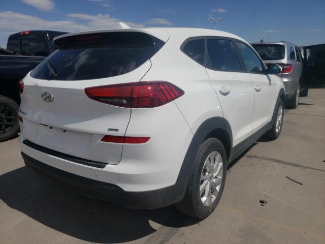 KM8J2CA46KU062317 - 2019 HYUNDAI TUCSON SE WHITE photo 4