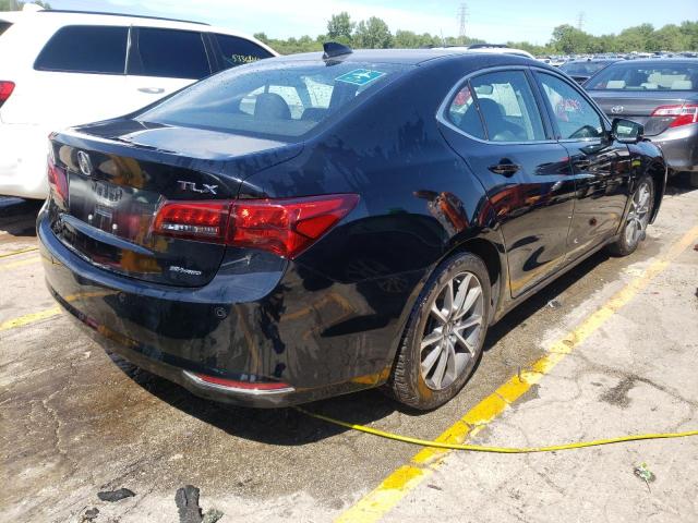 19UUB3F74FA001142 - 2015 ACURA TLX ADVANC BLACK photo 4