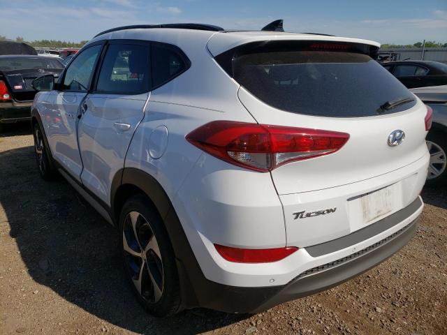 KM8J3CA26JU685236 - 2018 HYUNDAI TUCSON VAL WHITE photo 3