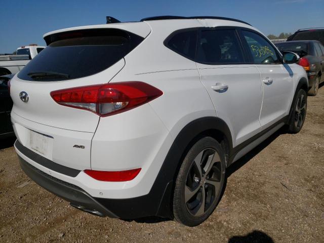 KM8J3CA26JU685236 - 2018 HYUNDAI TUCSON VAL WHITE photo 4