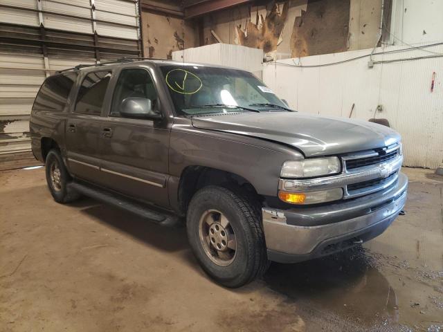 3GNFK16T11G151333 - 2001 CHEVROLET SUBURBAN GRAY photo 1