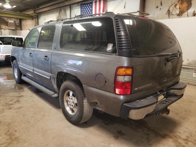 3GNFK16T11G151333 - 2001 CHEVROLET SUBURBAN GRAY photo 3