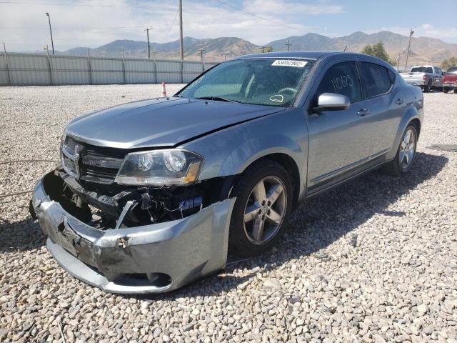 1B3LC76M68N242587 - 2008 DODGE AVENGER R/ SILVER photo 2