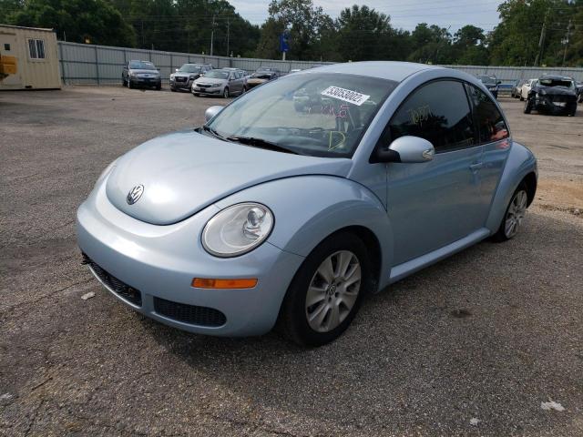 3VWPW31C79M509999 - 2009 VOLKSWAGEN NEW BEETLE 蓝色 照片 2