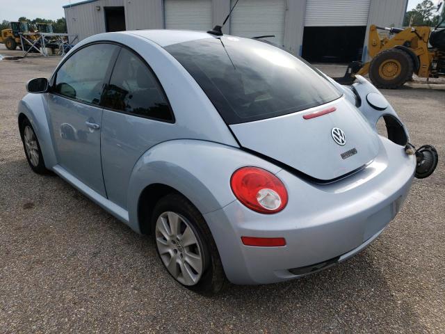 3VWPW31C79M509999 - 2009 VOLKSWAGEN NEW BEETLE 蓝色 照片 3