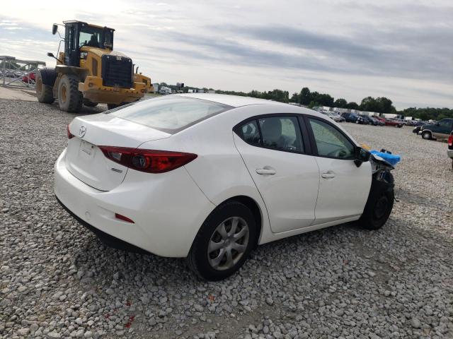 JM1BM1T76E1172790 - 2014 MAZDA 3 SV WHITE photo 4