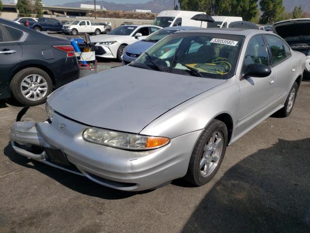 1G3NF52E73C192496 - 2003 OLDSMOBILE ALERO GLS 银色 照片 2