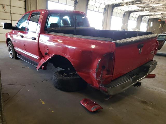 1D3HU18217J514745 - 2007 DODGE RAM 1500 S RED photo 3