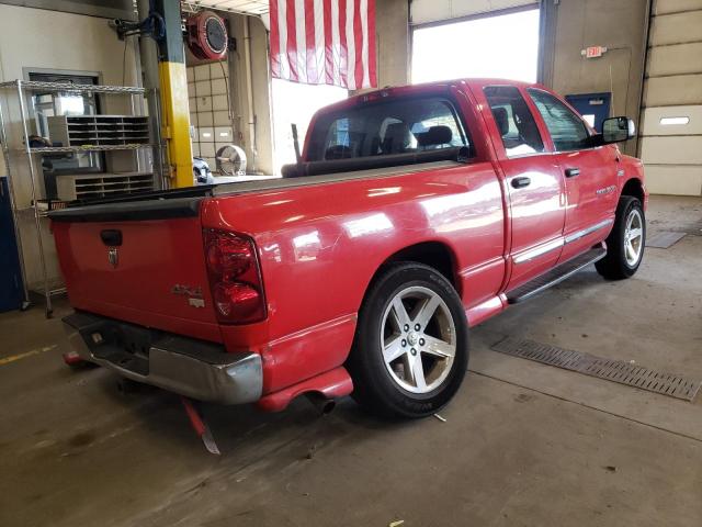 1D3HU18217J514745 - 2007 DODGE RAM 1500 S RED photo 4