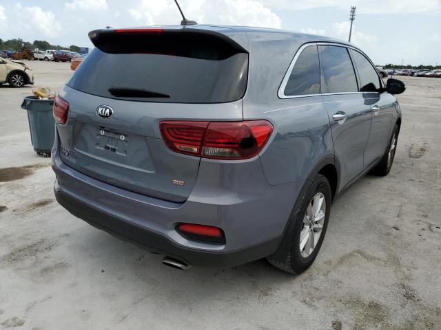 5XYPG4A39LG641415 - 2020 KIA SORENTO L GRAY photo 4