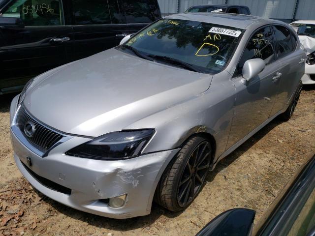 JTHCK262295033866 - 2009 LEXUS IS 250 SILVER photo 2