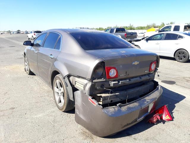 1G1ZC5EU3BF241034 - 2011 CHEVROLET MALIBU 1LT ყავისფერი ფოტო 3