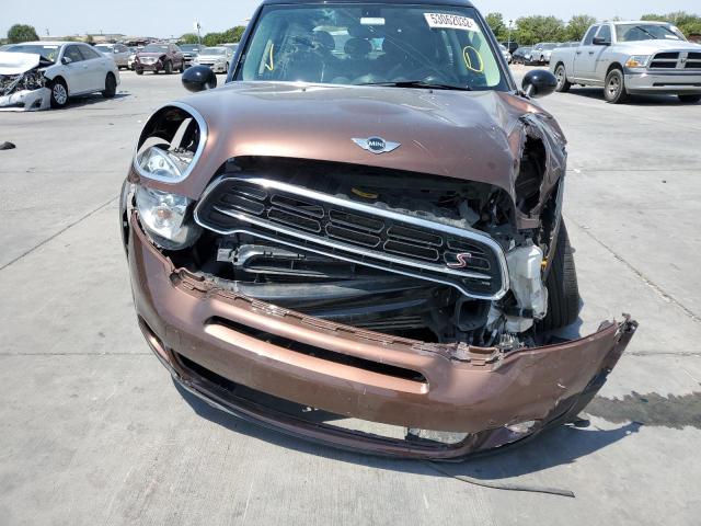 WMWZC5C59FWP48445 - 2015 MINI COOPER S C BROWN photo 9