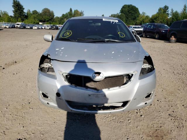 JTDBT903791297502 - 2009 TOYOTA YARIS SILVER photo 9