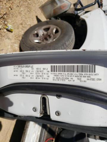 3C6UD5JL5CG105944 - 2012 DODGE RAM 2500 S Սպիտակ լուսանկար 10