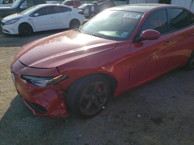 ZARFAEDN9H7550025 - 2017 ALFA ROMEO GIULIA Q4 红色 照片 9