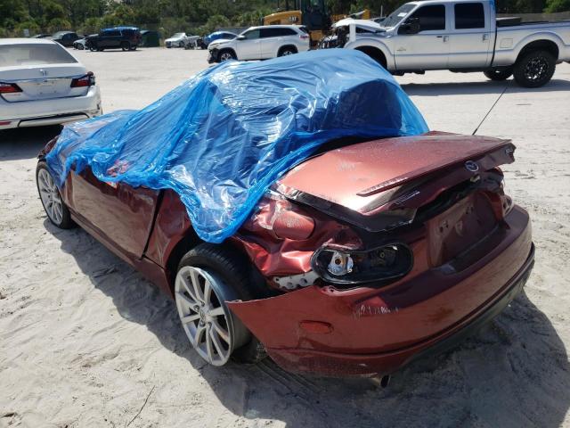 JM1NC25F170124682 - 2007 MAZDA MX-5 MIATA RED photo 3