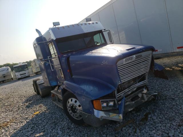 1FUJAHCG61PJ39155 - 2001 FREIGHTLINER CONVENTION BLUE photo 1